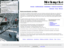 Tablet Screenshot of naturstein-gutachten.de